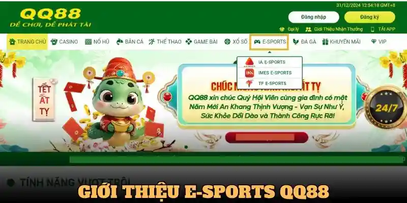 Đánh giá ban đầu về lĩnh vực E-sports QQ88